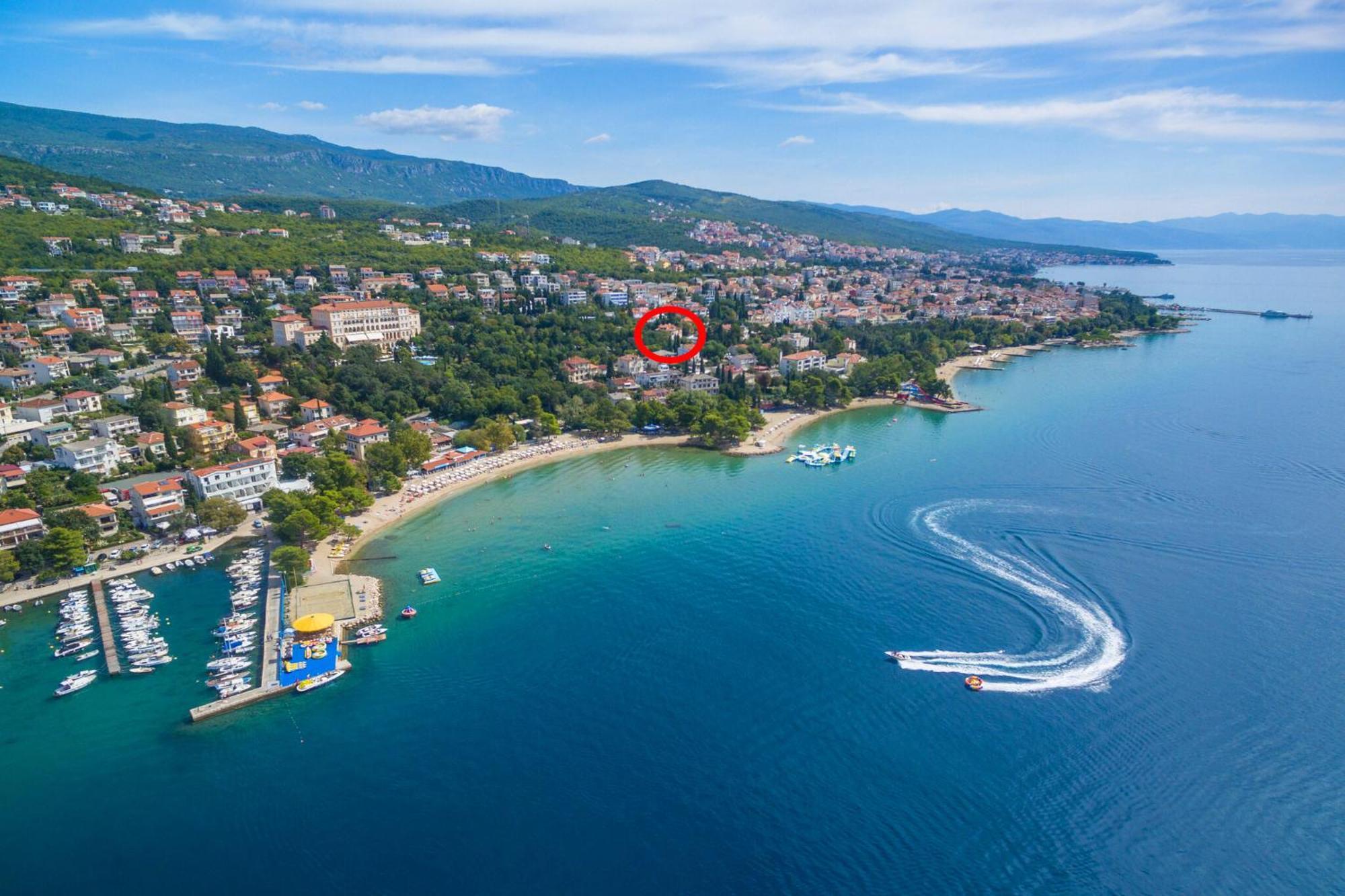 Villa Erika Crikvenica Buitenkant foto